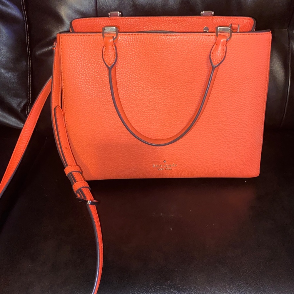 Kate Spade Coral Leila satchel